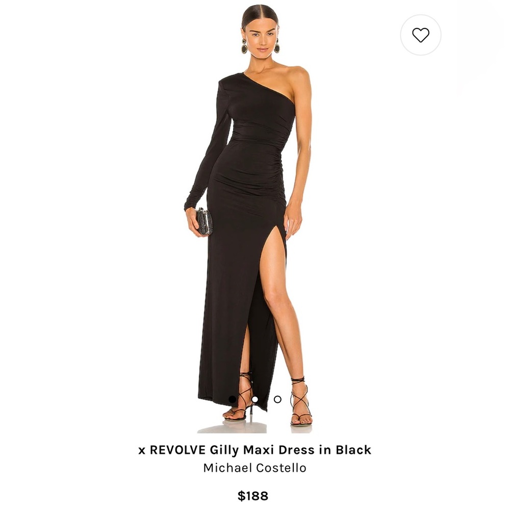 Revolve Gilly Maxi Dress in Black